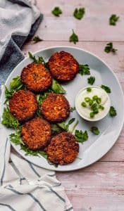 Air Fried Zucchini Fritters